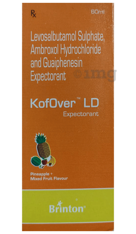 Kofover LD Expectorant Pineapple + Mixed Fruit image Kofover LD Expectorant Pineapple + Mixed Fruit image