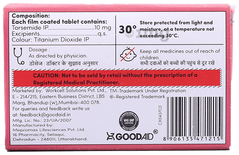 Aidsemide Tablet image