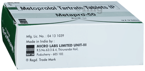 Metapro 50 Tablet image Metapro 50 Tablet image