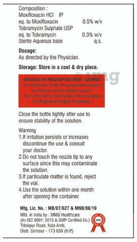 Unimox-T Ophthalmic Solution