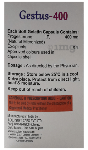 Gestus 400 Softgel Capsule image