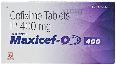 Maxicef O 400mg Tablet image Maxicef O 400mg Tablet image