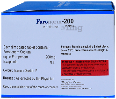Faronorm 200 Tablet
