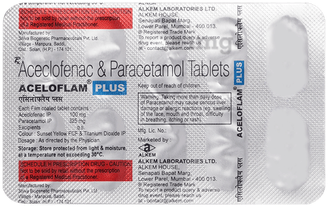Aceloflam Plus Tablet image