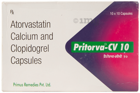 Pritorva CV 10mg/75mg Capsule