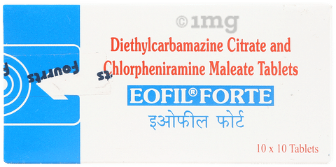 Eofil Forte 250 mg/4 mg Tablet