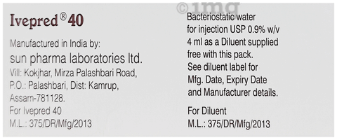 Ivepred 40mg Injection image