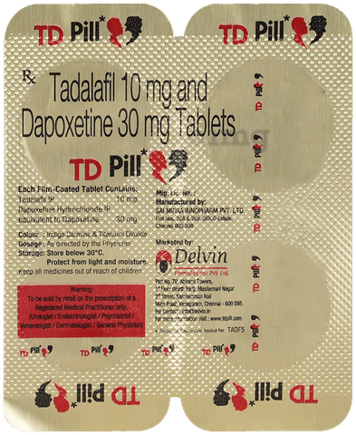 TD Pill Tablet image TD Pill Tablet image