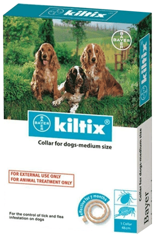 Bayer Kiltix Collar for Dogs Medium Buy box of 1.0 Unit at best