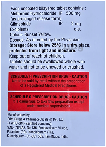 Metabid-G2 Tablet PR image