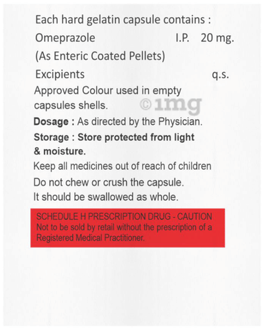 Omevil 20mg Capsule image Omevil 20mg Capsule image