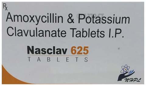 Nasclav 625 Tablet image Nasclav 625 Tablet image