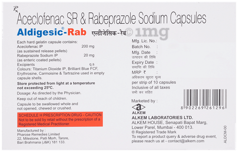 Aldigesic-Rab Capsule SR image