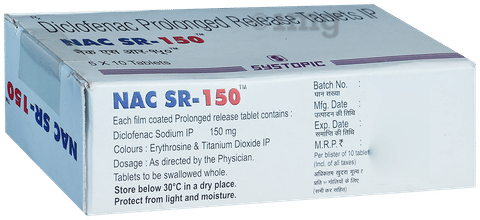 NAC SR 150 Tablet image NAC SR 150 Tablet image
