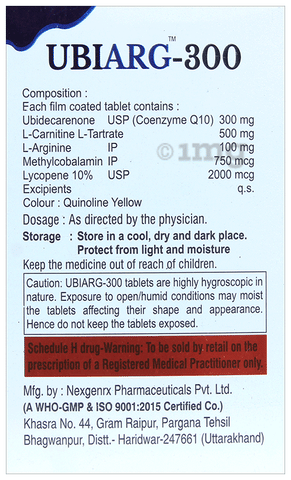 Ubiarg 300 Tablet image