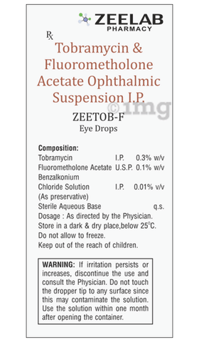 Zeetob-F Eye Drop image