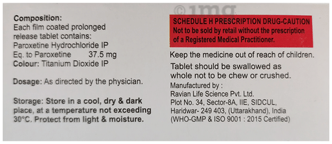 Paroxa PR 37.5 Tablet image Paroxa PR 37.5 Tablet image