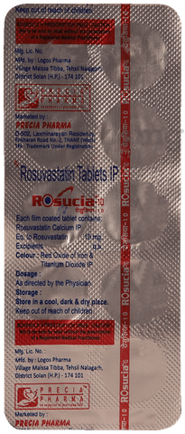Rosucia 10 Tablet image