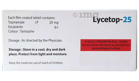 Lycetop 25 Tablet image