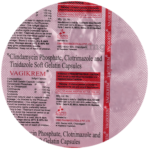 Vagikrem Vaginal Capsule image