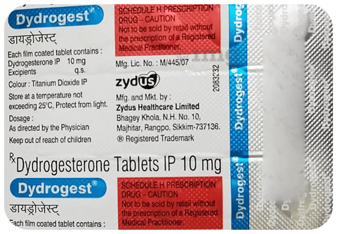 Dydrogest Tablet image