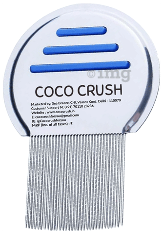 Coco Crush Gentle Lice Remover Comb: Buy combo pack of units - Main Image
