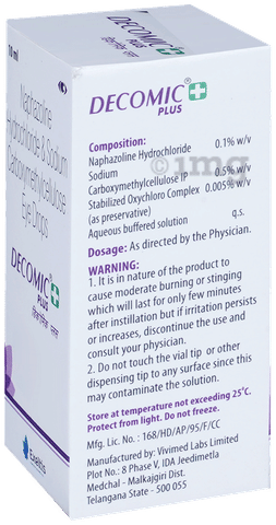 Decomic Plus Eye Drop image