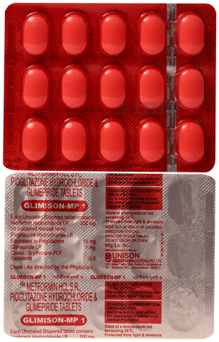 Glimison-MP 1 Tablet SR image