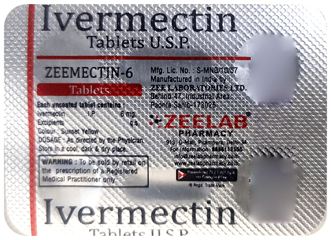 Zeemectin 6 Tablet image