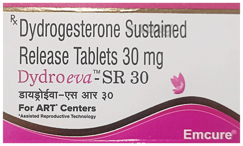 Dydro eva-SR 30 Tablet image Dydro eva-SR 30 Tablet image