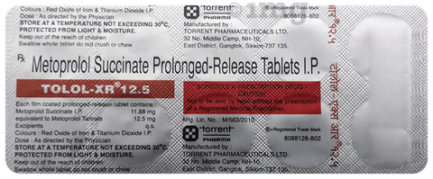 Tolol-XR 12.5mg Tablet PR