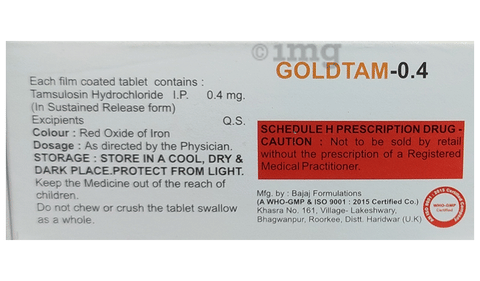 Goldtam 0.4 Tablet SR image