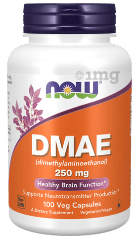 Now DMAE 250 mg Capsule 1