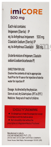 Imicore 500mg Injection
