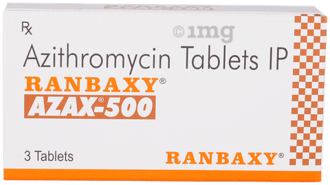 Azax 500 Tablet image