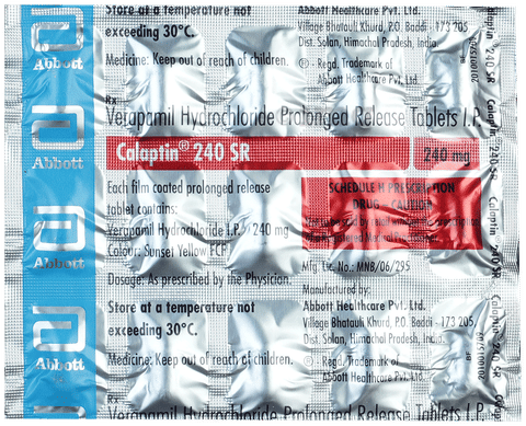 Calaptin 240 SR Tablet image