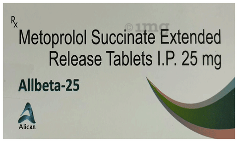 Allbeta 25 Tablet ER image