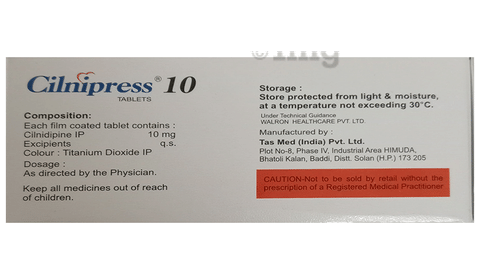 Cilnipress 10 Tablet image