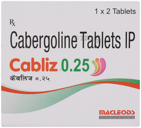 Cabliz 0.25mg Tablet image Cabliz 0.25mg Tablet image