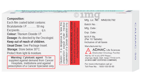 Calmac 50 Tablet image