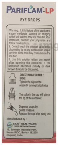 Pariflam-LP Eye Drop