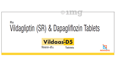 Vildaas-D 5 Tablet SR 1
