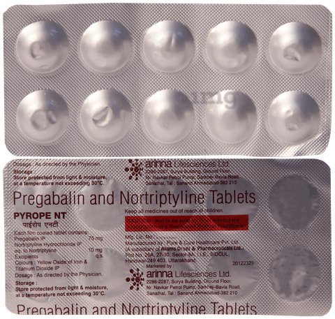 Pyrope NT 75mg/10mg Tablet image Pyrope NT 75mg/10mg Tablet image