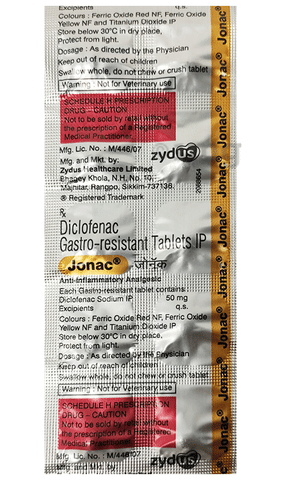 Jonac 50mg Tablet image Jonac 50mg Tablet image