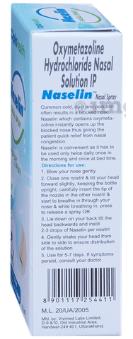 Naselin Nasal Spray image Naselin Nasal Spray image