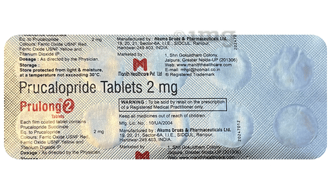 Prulong 2 Tablet image