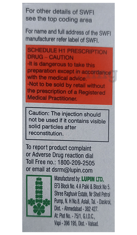 Cefaxone 1gm Injection image