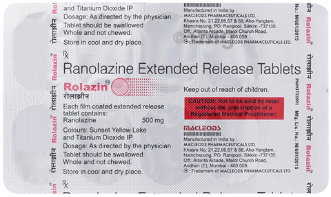 Rolazin Tablet ER image