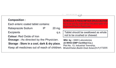 Rebartes 20 Tablet image Rebartes 20 Tablet image