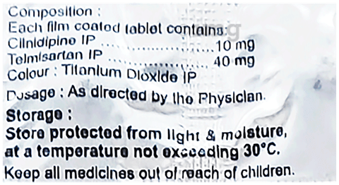 Cilnicab-TM Tablet image